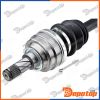 Demi-Arbre de Transmission MTM droite pour OPEL | NPW-PL-158, 17-0276